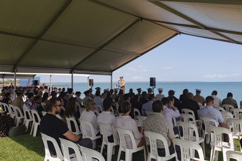 U.S. Marines, families of fallen, ADF participate in Tiwi Island and Larrakia people healing ceremony in Darwin