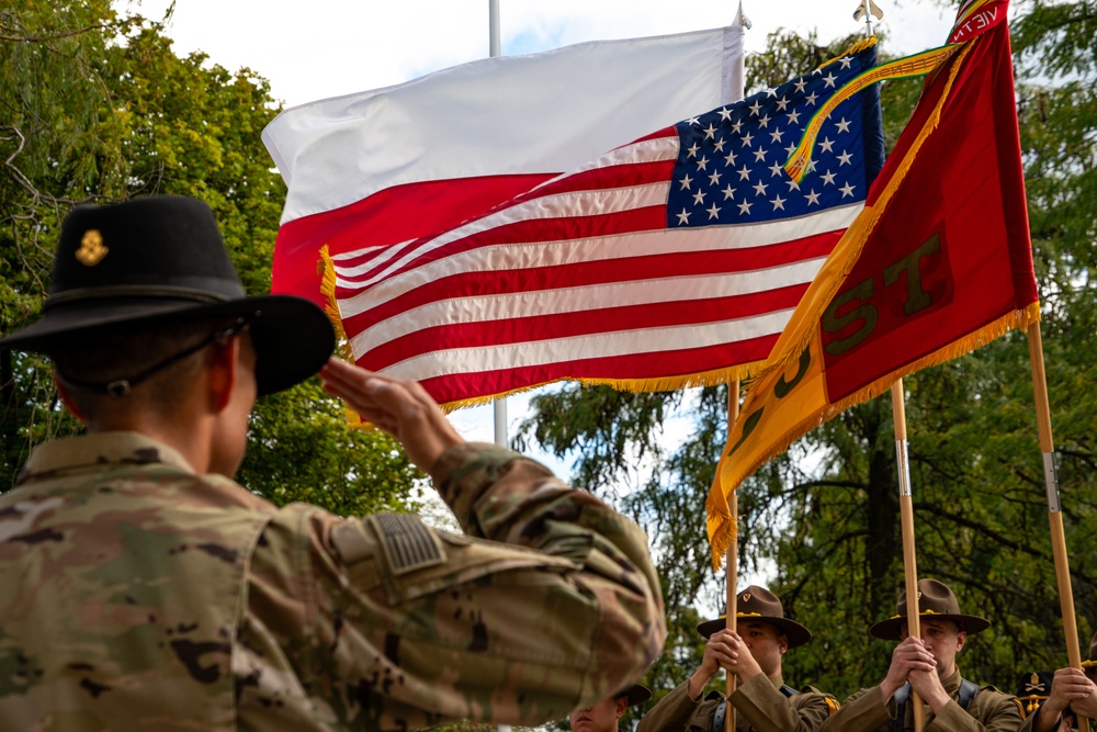 1st Cavalry Division Sustainment Brigade conducts change of command ceremony in Poland