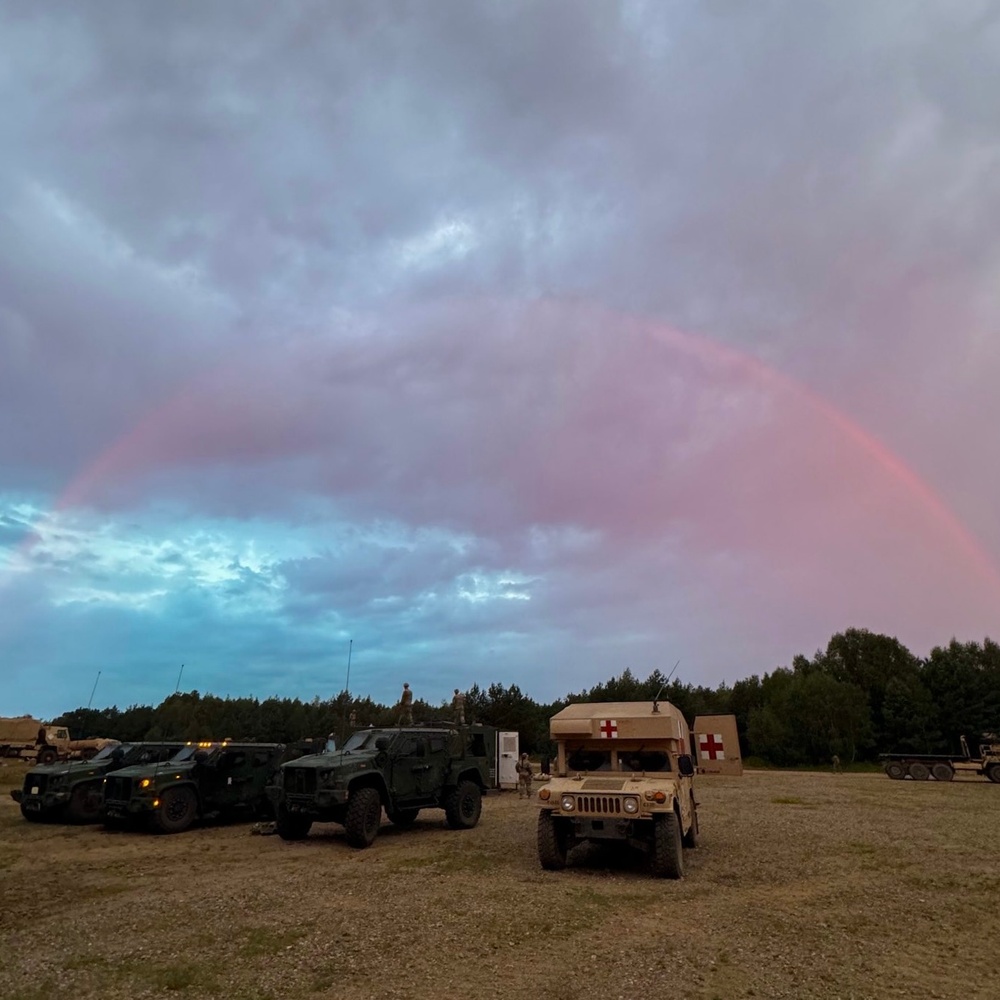 64th BSB conducts a field exercise in Poland