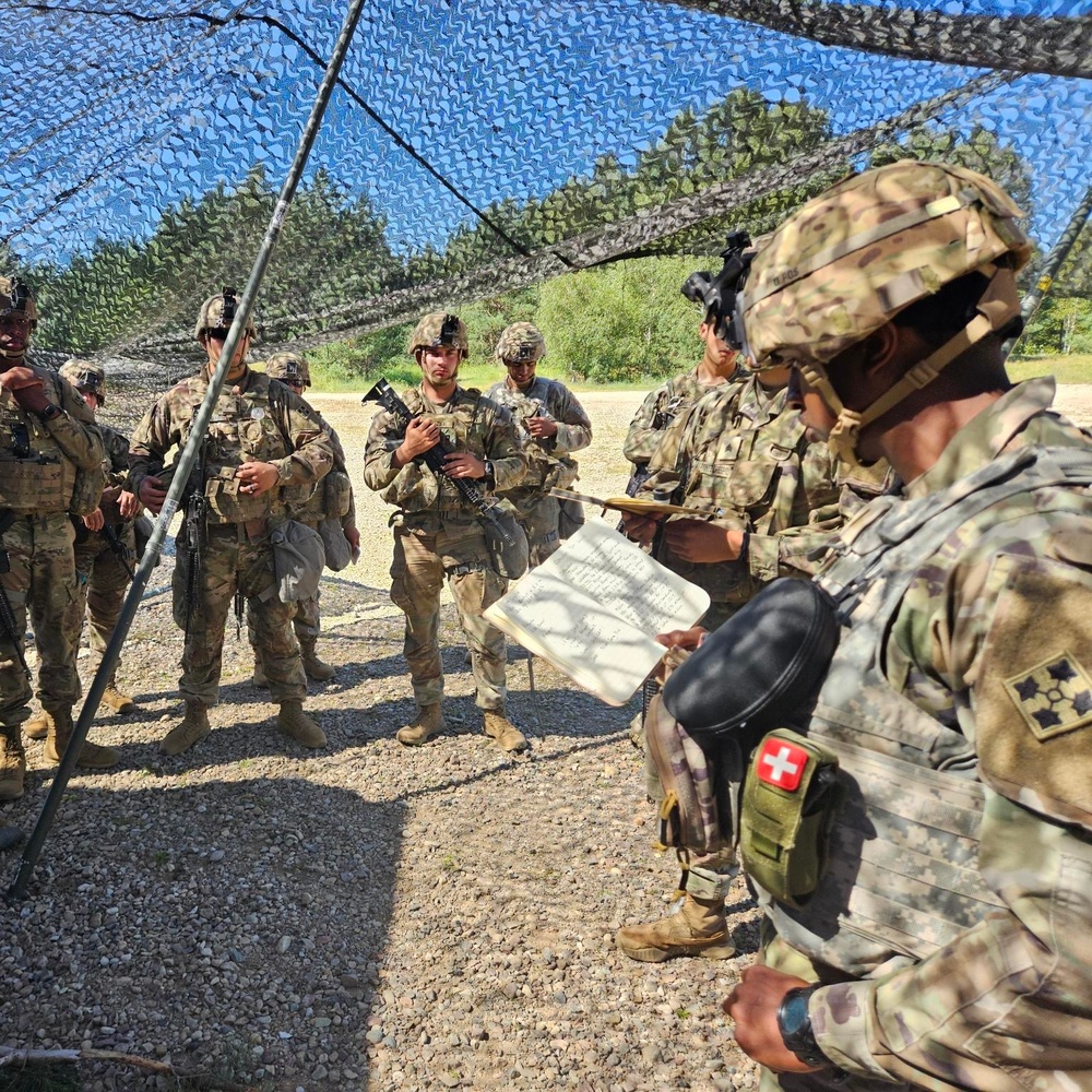 64th BSB conducts a field exercise in Poland