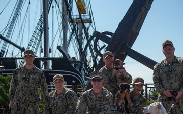 Bring Your Dog to Work Day At USS Constitution