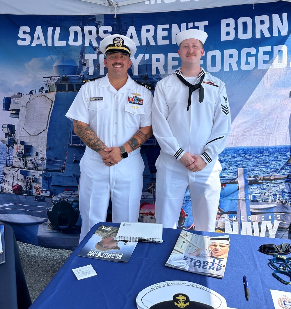 NIOC Pensacola Sailors Support Syracuse Navy Week