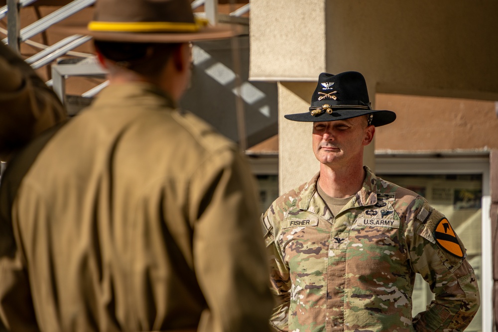 1st Cavalry Division Sustainment Brigade conducts change of command ceremony in Poland