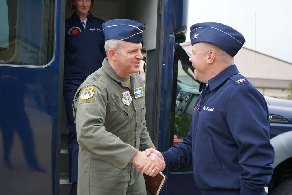 18th Air Force commander visits 89th Airlift Wing