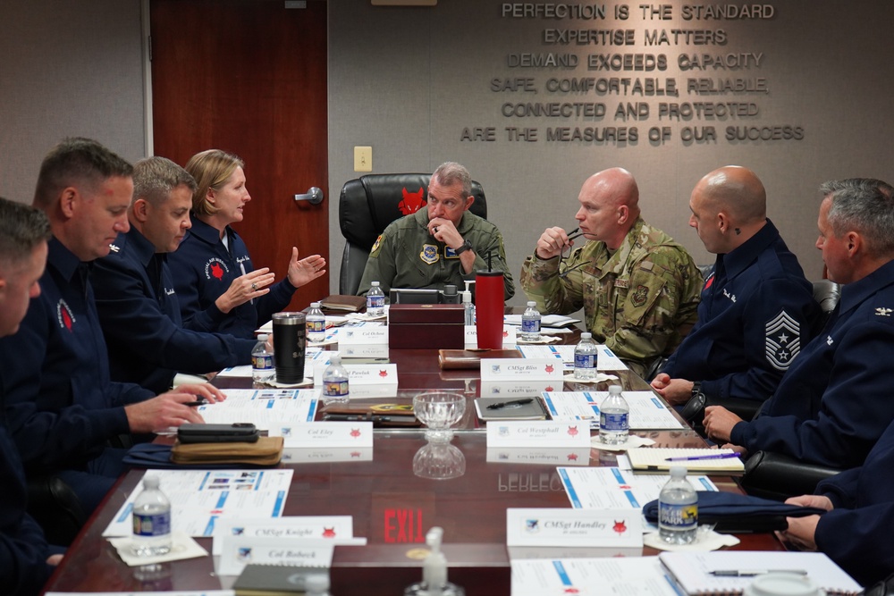 18th Air Force commander visits 89th Airlift Wing