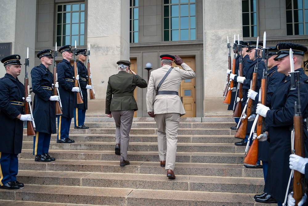 Pentagon Arrival