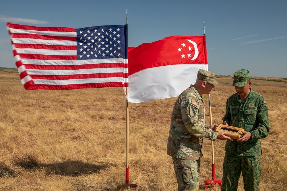 75th FAB participates in Diamond Warrior 2024 with Singapore Armed Forces