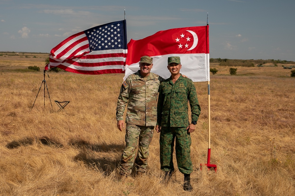 75th FAB participates in Diamond Warrior 2024 with Singapore Armed Forces