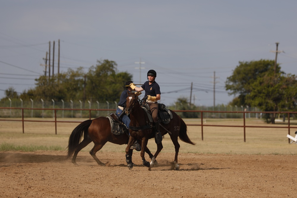 1st Cavalry Division Horse Cavalry Detachment Conducts Joint Training with British Cavalry