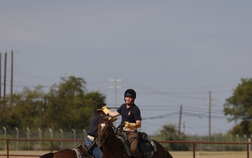 1st Cavalry Division Horse Cavalry Detachment Conducts Joint Training with British Cavalry for Rodeo Performance