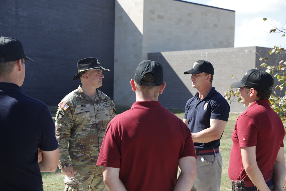 1st Cavalry Division Horse Cavalry Detachment Conducts Joint Training with British Cavalry