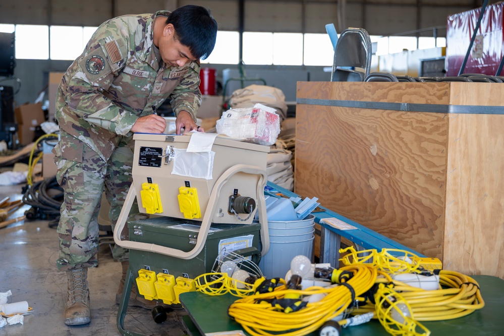 635th MMSS Airmen keep inventory for BEAR Base