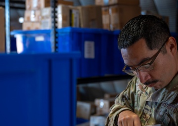 635th MMSS Airmen keep inventory for BEAR Base
