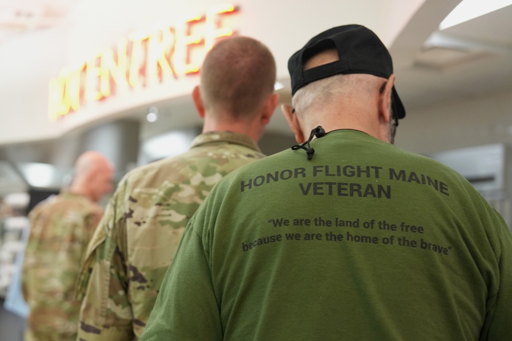 Honor Flight Maine visits Fort Meade