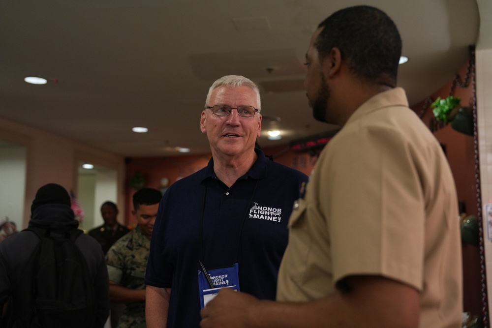 Honor Flight Maine visits Fort Meade