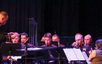 The 2nd Marine Aircraft Wing Band collaboration concert with the East Carolina University Band