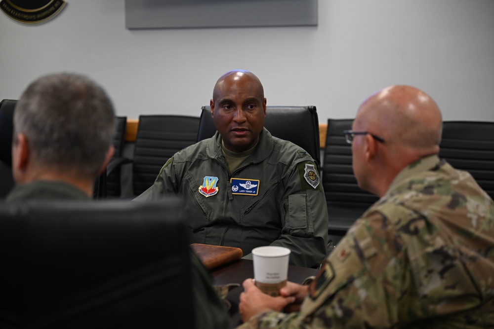 350th SWW hosts Air National Guard leaders