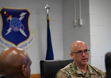 350th SWW hosts Air National Guard leaders