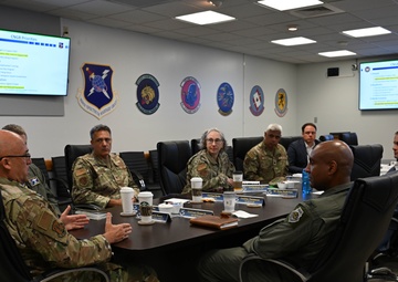 350th SWW hosts Air National Guard leaders