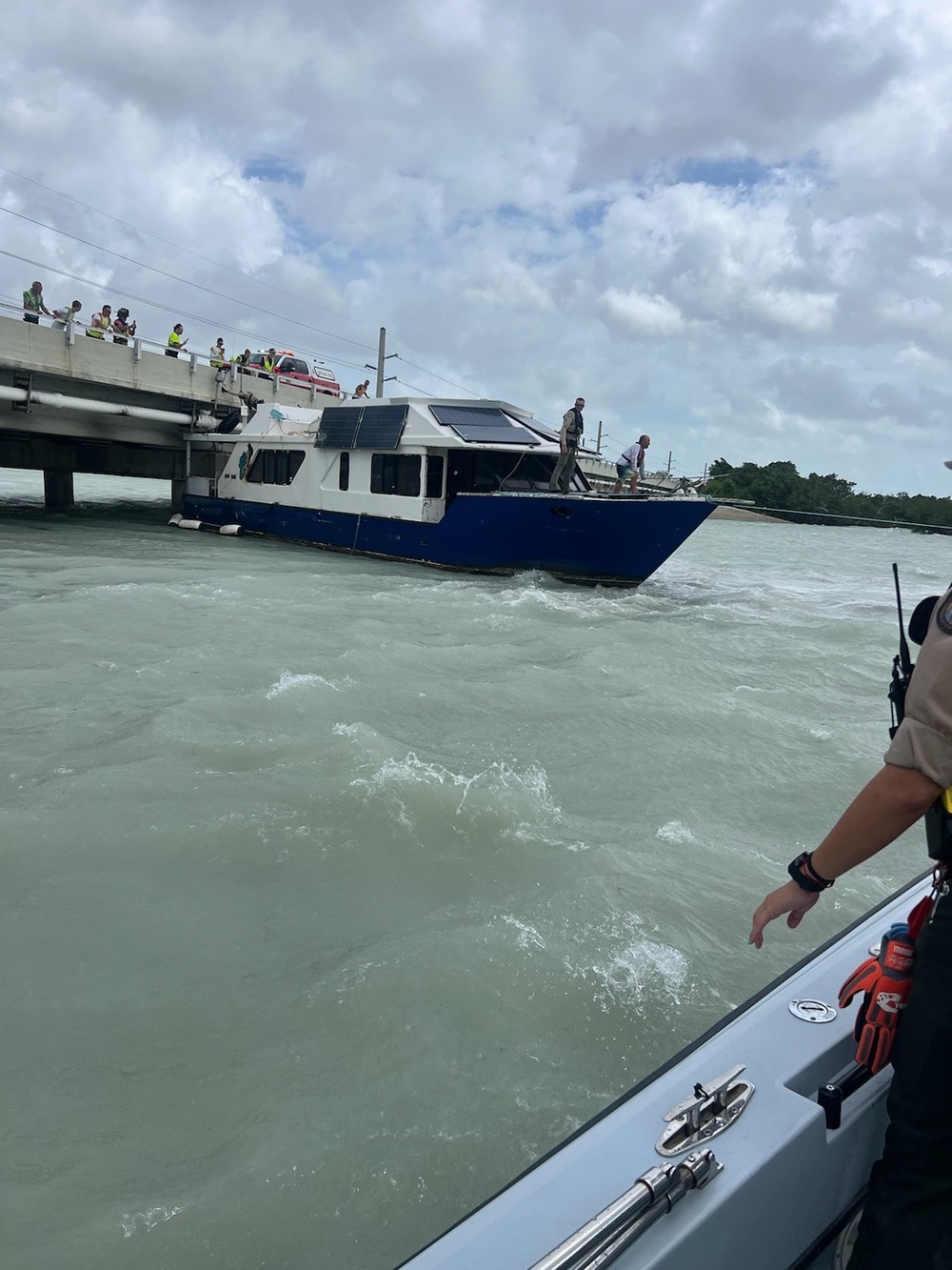 Coast Guard, partners respond to vessel allisions