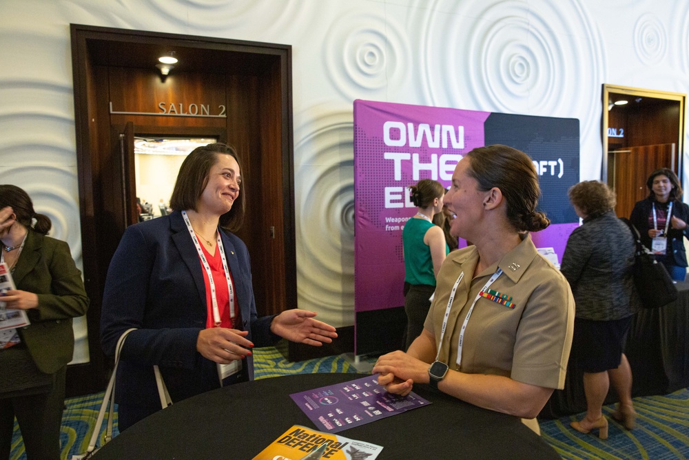 Marines attend 2024 Women in Defense National Conference