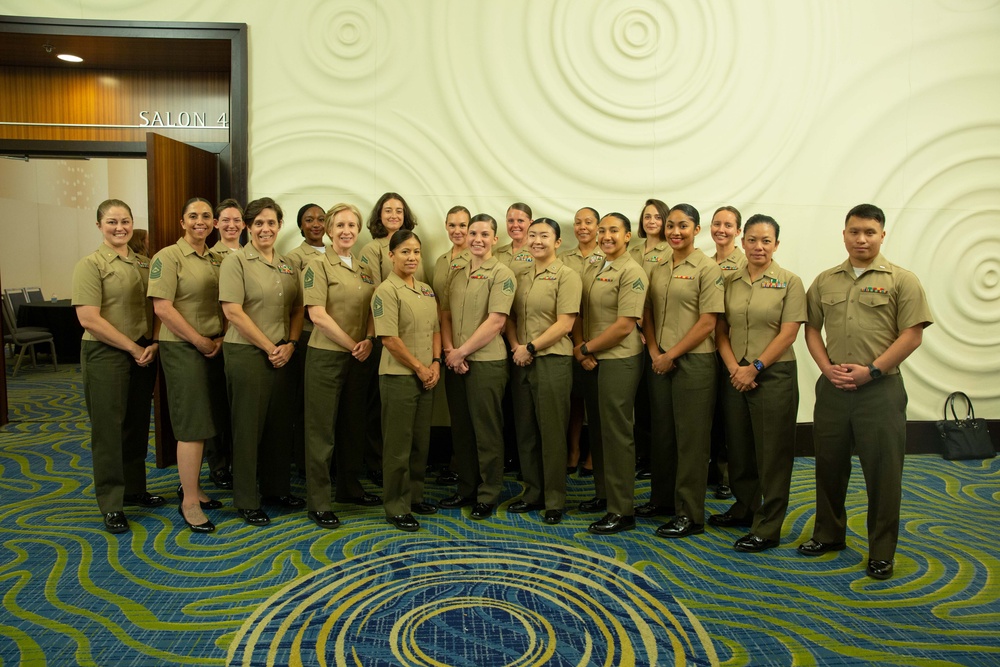 Marines attend 2024 Women in Defense National Conference