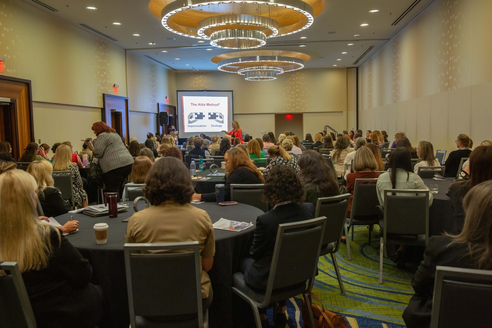 Marines attend 2024 Women in Defense National Conference