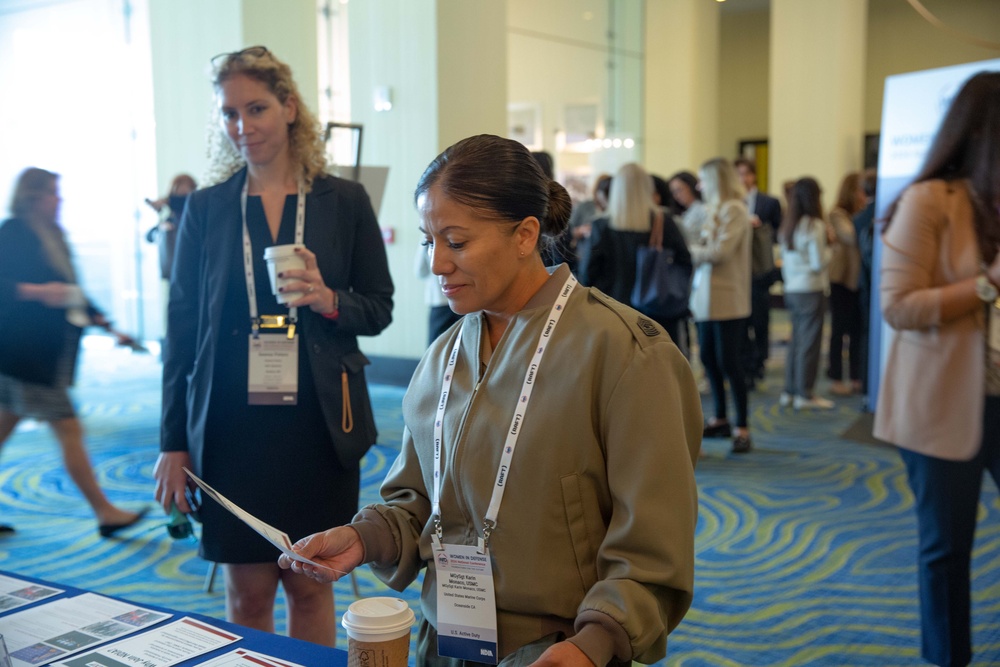 Marines attend 2024 Women in Defense National Conference