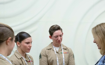 Marines attend 2024 Women in Defense National Conference