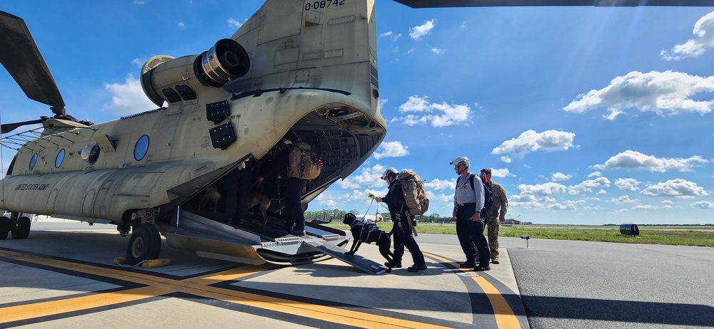 Hurricane Helene Search and Rescue