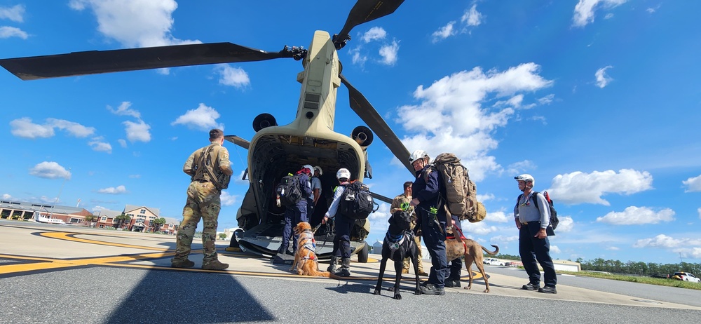 Hurricane Helene Search and Rescue