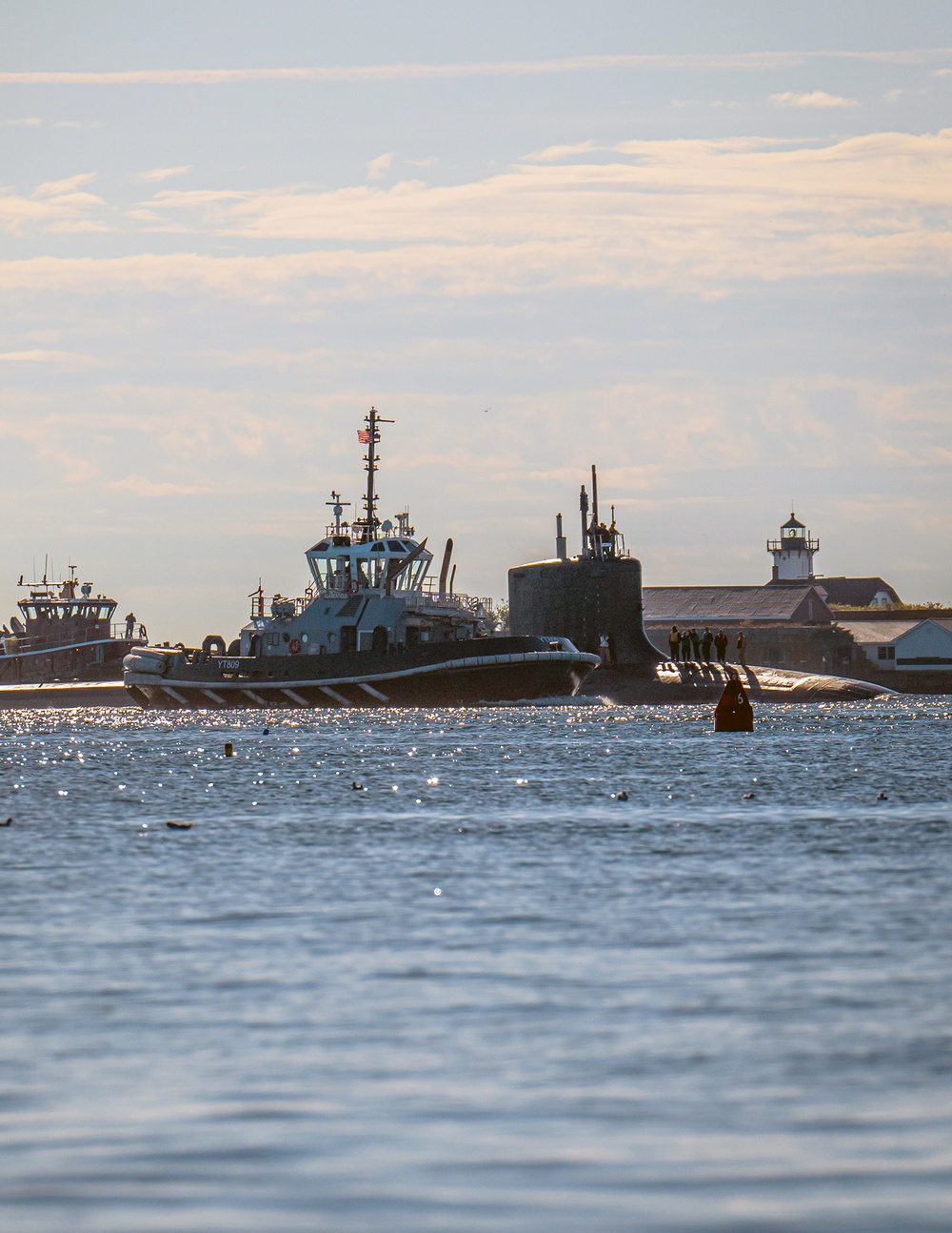 USS Washington (SSN 787) Arrives at Portsmouth Naval Shipyard