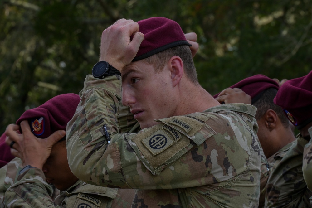 82nd Airborne Division Beret Donning Ceremony