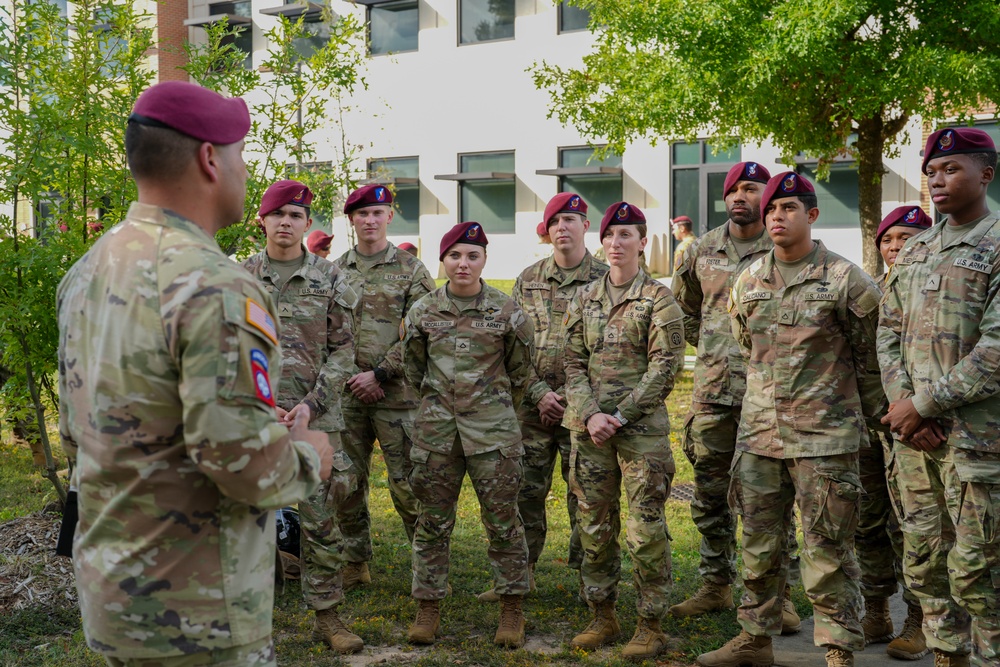 82nd Airborne Division Beret Donning Ceremony