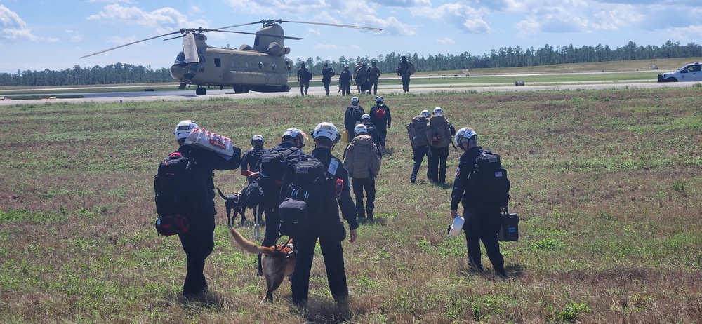 Hurricane Helene Search and Rescue Teams