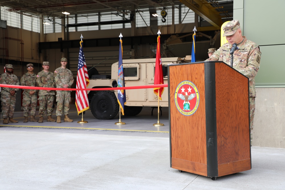 New York Army National Guard opens new Field Maintenance Shop in Troy, New York