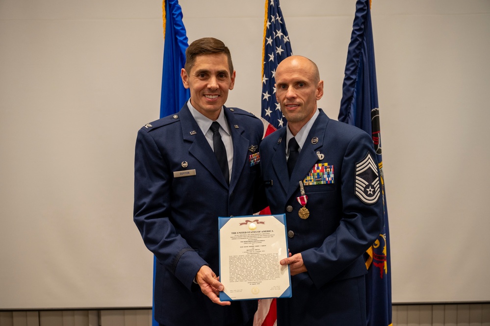 The Retirement of Chief Master Sgt. Jeremy Cameron