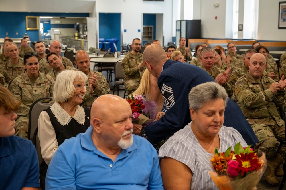 The Retirement of Chief Master Sgt. Jeremy Cameron