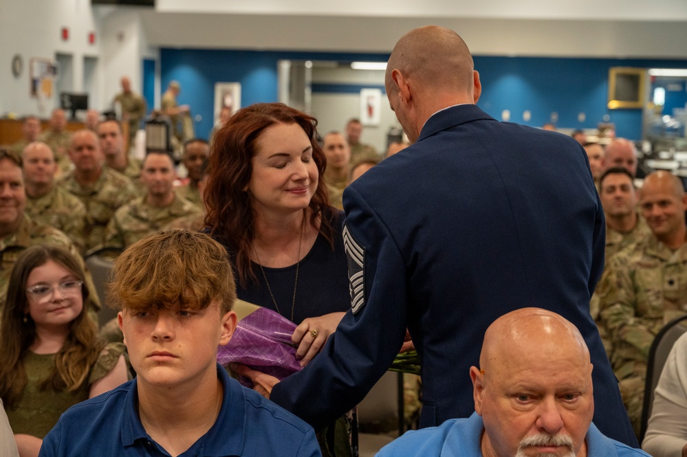 The Retirement of Chief Master Sgt. Jeremy Cameron