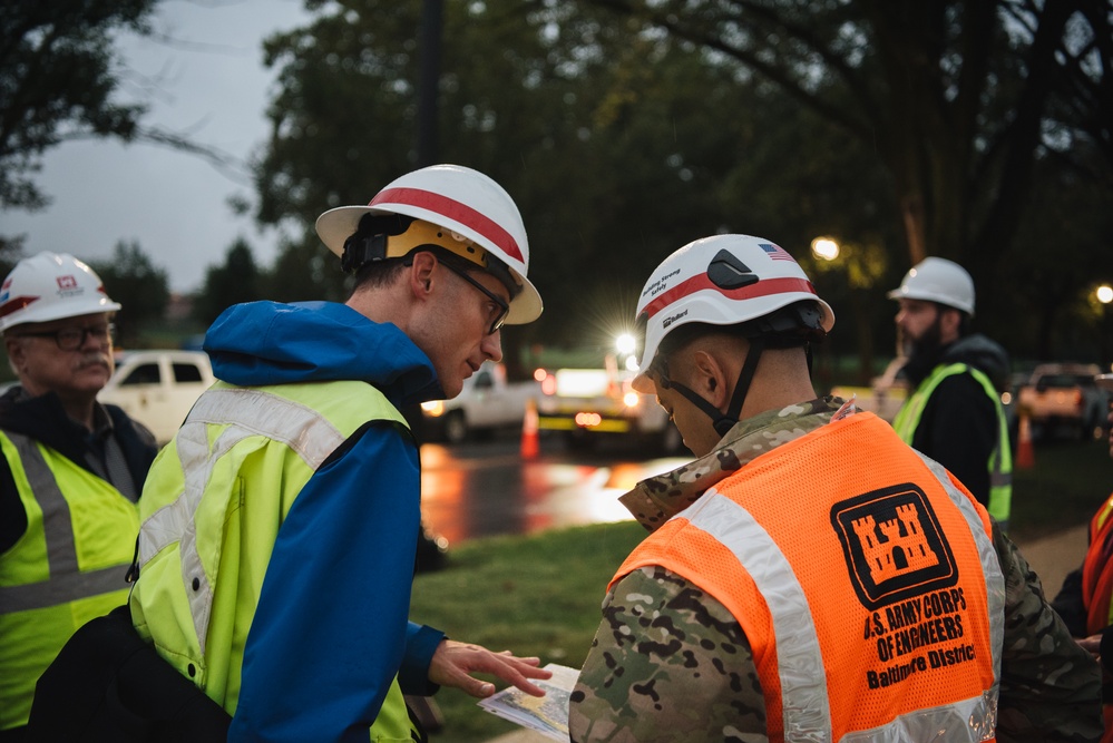 Baltimore District joins National Park Service partners for annual flood risk exercise