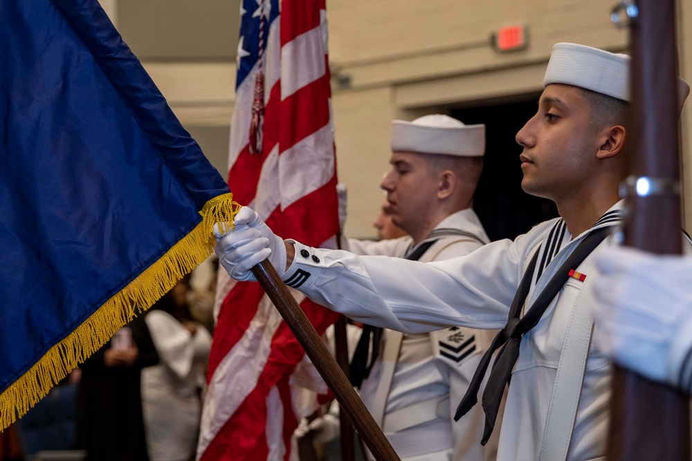 Chief Pinning Ceremony on Naval Station Norfolk