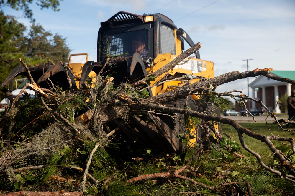 Department of Public Works moves in coordination with Fort Stewart for Hurricane Helene Relief