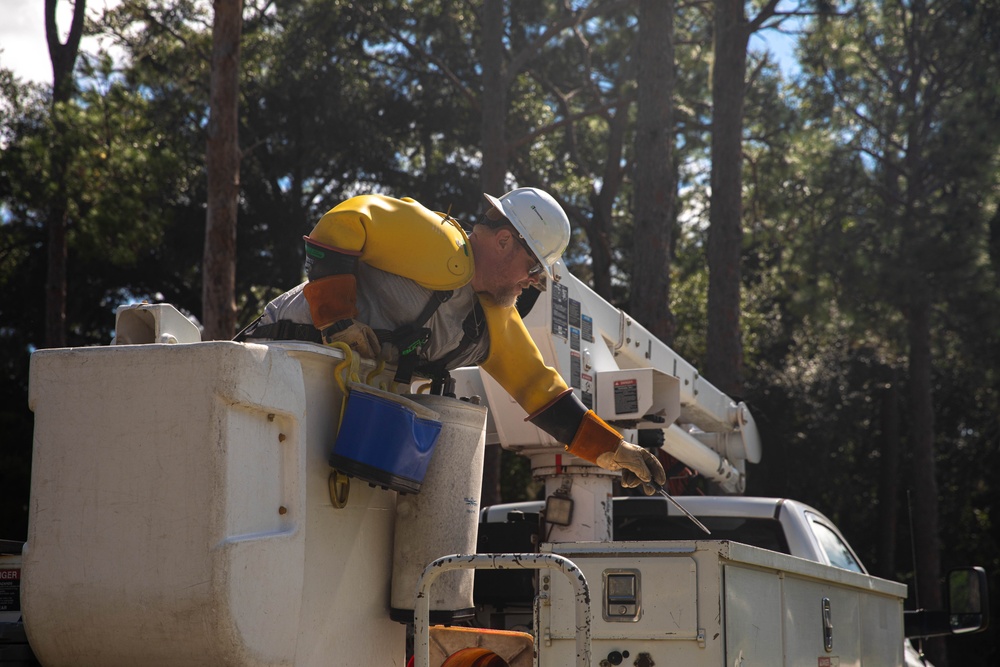Department of Public Works moves in coordination with Fort Stewart for Hurricane Helene Relief