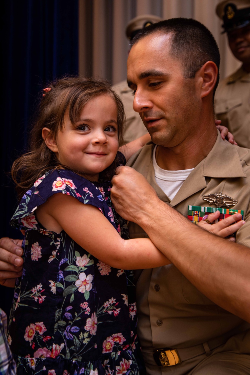 Chief Pinning Ceremony on Naval Station Norfolk