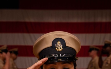 Chief Pinning Ceremony on Naval Station Norfolk