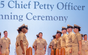 FY 2025 Chief Petty Officer Pinning Ceremony