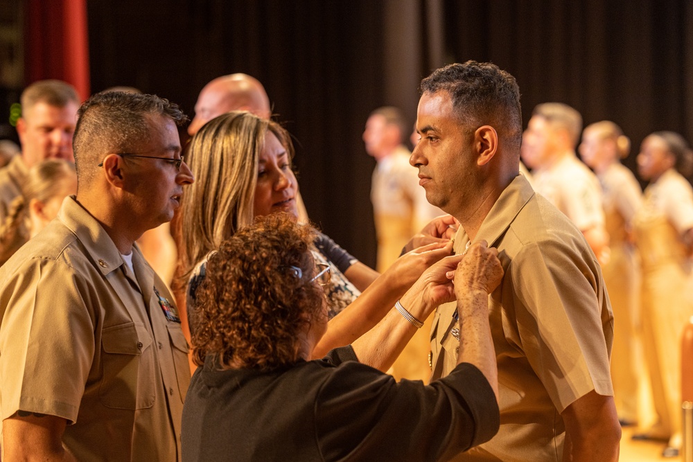 FY 2025 Chief Petty Officer Pinning Ceremony