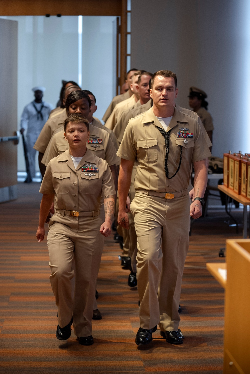 Kearsarge Conducts Chief Pinning Ceremony