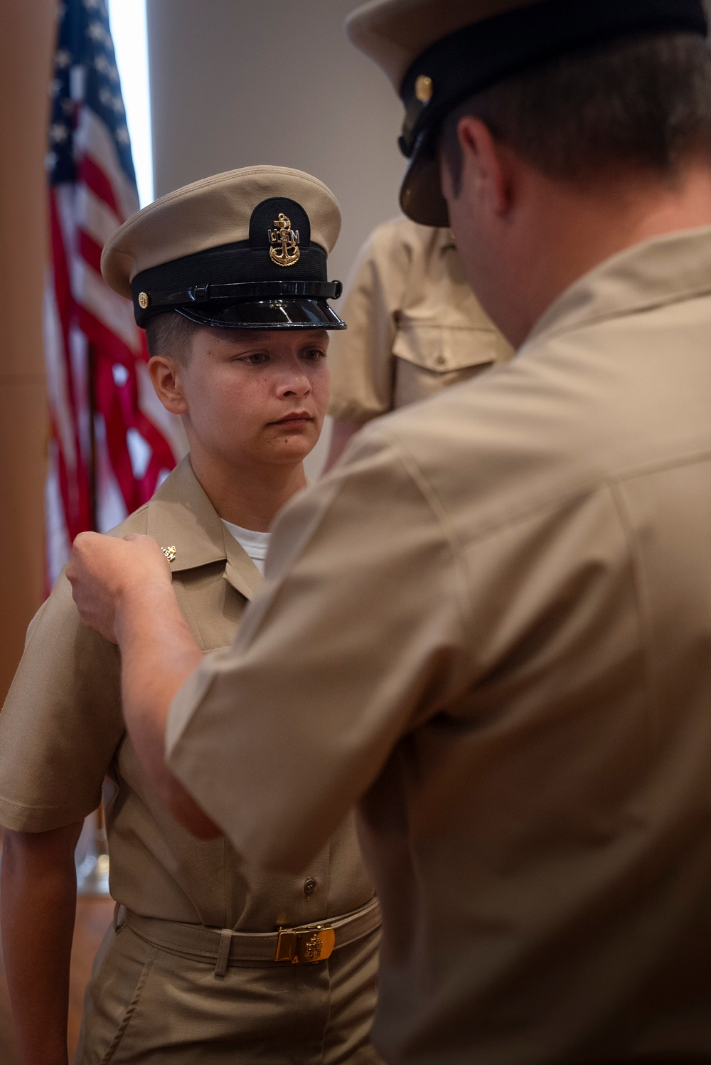 Kearsarge Conducts Chief Pinning Ceremony