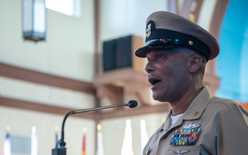 Naval Station Guantanamo Bay pins chiefs during Chief Petty Officer Pinning Ceremony